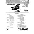 SONY CCDF450E Service Manual cover photo