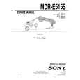 SONY MDR-E515S Service Manual cover photo