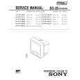 SONY KVPF14DK7 Service Manual cover photo