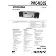 SONY PMCMD55 Owner's Manual cover photo