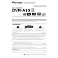 PIONEER DVR-A10XLA/KBXV/5 Owner's Manual cover photo
