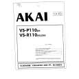 AKAI VSP110 Service Manual cover photo