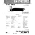 SONY SLV676UC Service Manual cover photo