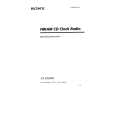 SONY ICFCD2000 Owner's Manual cover photo