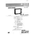 SONY KV2212F Service Manual cover photo