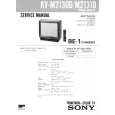SONY KVM2131D Service Manual cover photo