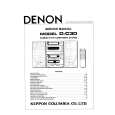 DENON UPRC30 Service Manual cover photo
