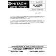 HITACHI MSW600ER Service Manual cover photo