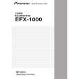 PIONEER EFX-1000/WAXJ Owner's Manual cover photo
