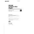 SONY CDX-5490 Owner's Manual cover photo