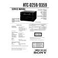 SONY HTC-D259 Service Manual cover photo