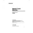 SONY XVM-6000 Owner's Manual cover photo