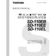 TOSHIBA SD110EB Service Manual cover photo