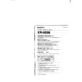 SONY XR-6088 Owner's Manual cover photo