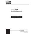 AKAI RE32 Owner's Manual cover photo
