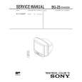 SONY KV2199M5T Service Manual cover photo
