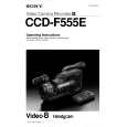 SONY CCDTR555E Owner's Manual cover photo