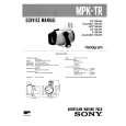 SONY MPKTR Service Manual cover photo