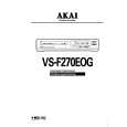 AKAI VSF270EOG Owner's Manual cover photo