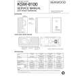 KENWOOD KSW8100 Service Manual cover photo