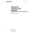 SONY PHCZ10 Owner's Manual cover photo
