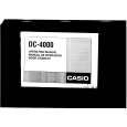 CASIO DC4000 Owner's Manual cover photo