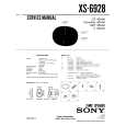 SONY XS-6928 Service Manual cover photo
