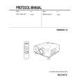 SONY VPL-PJVW10 Service Manual cover photo