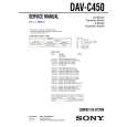 SONY DAVC450 Service Manual cover photo