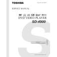 TOSHIBA SD4900 Service Manual cover photo