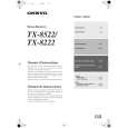 ONKYO TX-8222 Owner's Manual cover photo
