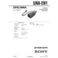 SONY UNAEN1 Service Manual cover photo