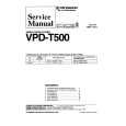 PIONEER VPDT500 Service Manual cover photo