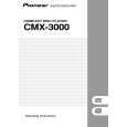 PIONEER CMX-3000/KUCXJ Owner's Manual cover photo