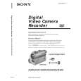 SONY DCRDVD300 Owner's Manual cover photo