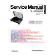 TECHNICS SL1200MK2 Service Manual cover photo