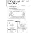 KENWOOD DPX-4020PH4 Service Manual cover photo