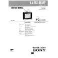 SONY KV1654RWP Service Manual cover photo