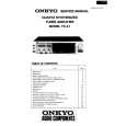 ONKYO TX51 Service Manual cover photo