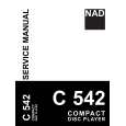 NAD C542 Service Manual cover photo