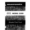 MARANTZ 3300 Service Manual cover photo