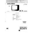 SONY KV2090CH Service Manual cover photo