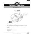 JVC XASD1 Service Manual cover photo