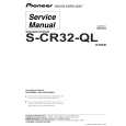 PIONEER S-CR32-QL/XTW1/E Service Manual cover photo