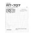 PIONEER RT-707 Owner's Manual cover photo