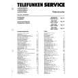 TELEFUNKEN 1925I Service Manual cover photo