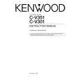 KENWOOD C-V301 Owner's Manual cover photo