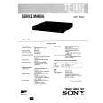 SONY TTV8EC Service Manual cover photo