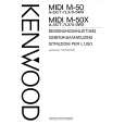 KENWOOD X3WX Owner's Manual cover photo
