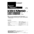 PIONEER KEH-M8200 Service Manual cover photo